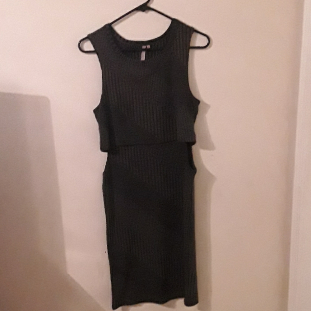 Gray dress